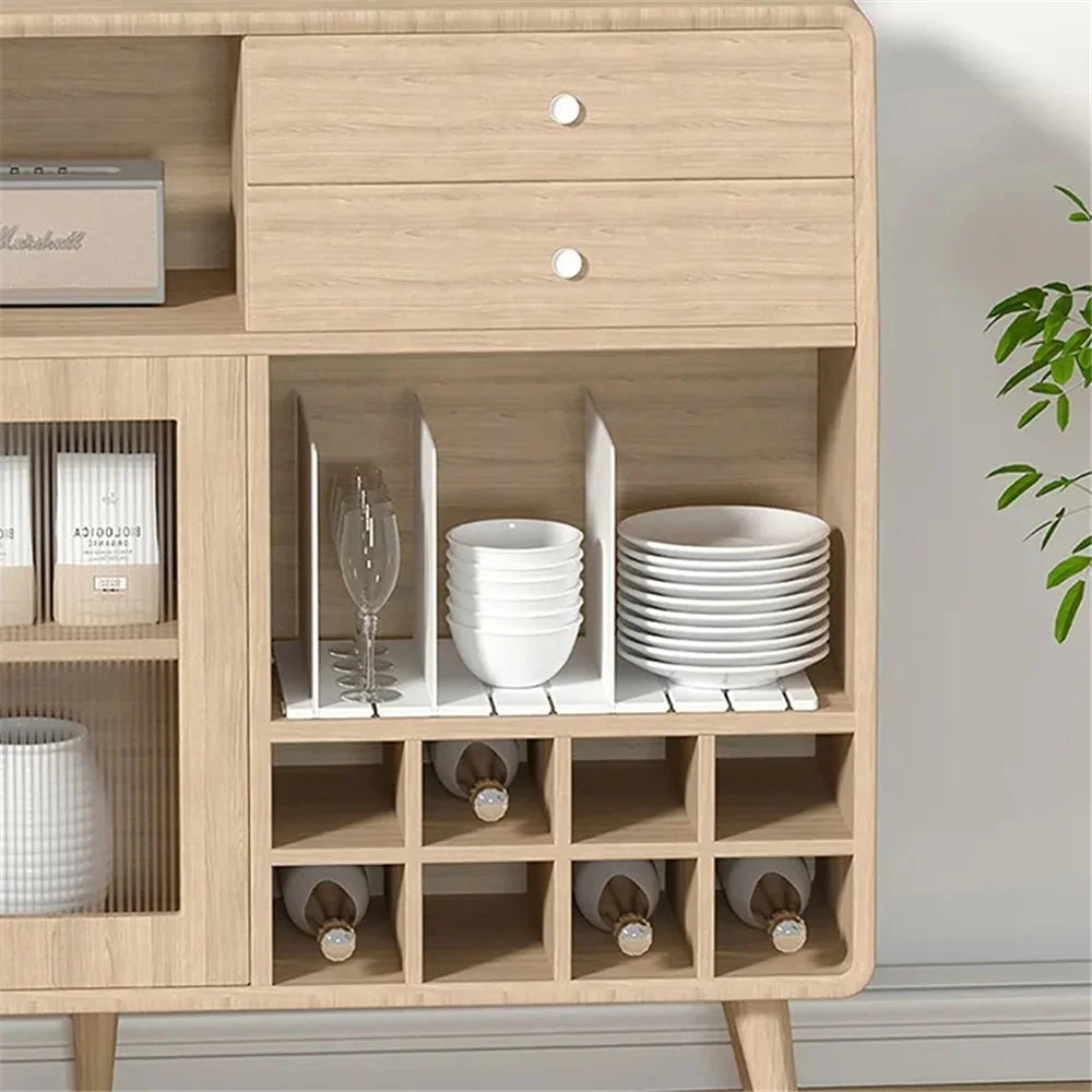 Wardrobe Closet Organizer Shelf 3 Partition Boards Plastic Handbag Storage Rack - 7