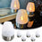6Pcs Solar Imitation Candle LED Light Garden Yard Decorative Atmosphere Light - White - 3