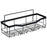 2Pcs / Set 6-Hook Punch-Free Carbon Steel Storage Basket Bathroom Draining Organization Rack - 3