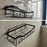 2Pcs / Set 6-Hook Punch-Free Carbon Steel Storage Basket Bathroom Draining Organization Rack - 6
