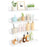 30x10x4cm Transparent Acrylic U-Shaped Display Storage Rack Punch-Free Bathroom Wall Storage Shelf - 2