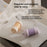 4-in-1 Travel Refillable Bottle Set Portable Squeezed Empty Lotion Shampoo Container - Purple - 3