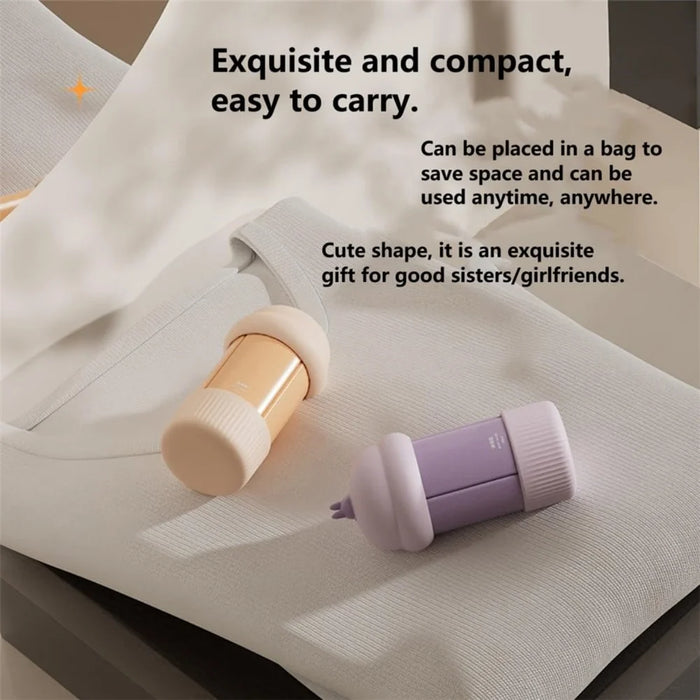 4-in-1 Travel Refillable Bottle Set Portable Squeezed Empty Lotion Shampoo Container - Purple - 3