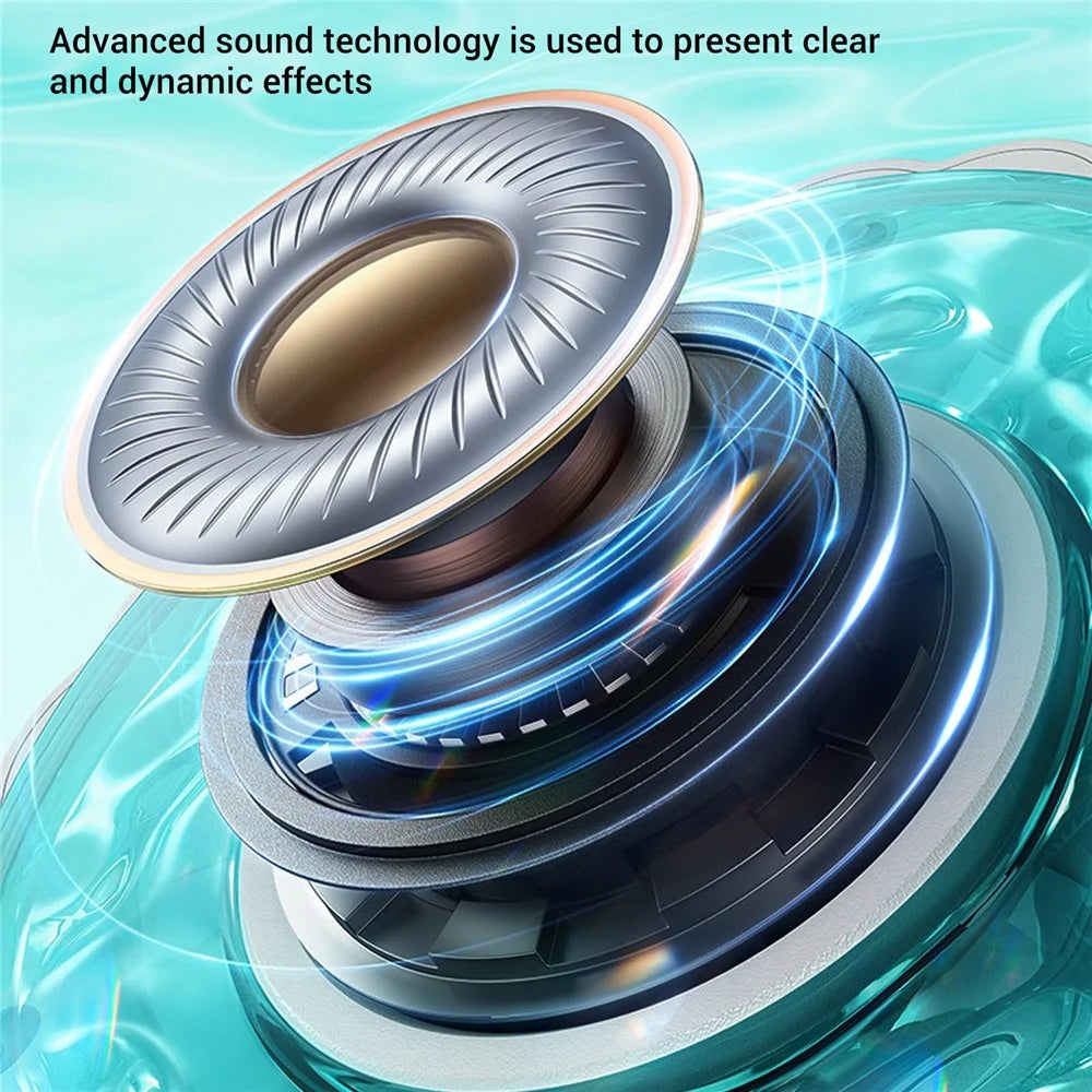 Seashell-Shaped Bluetooth-compatible Speaker Audio Subwoofer with RGB Ambient Lighting - Green - 5