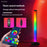 KBB-7 Magic Color RGB Rhythm Pickup Lamp 180 Degree Luminous Desktop Atmosphere Light, Small Size - 4