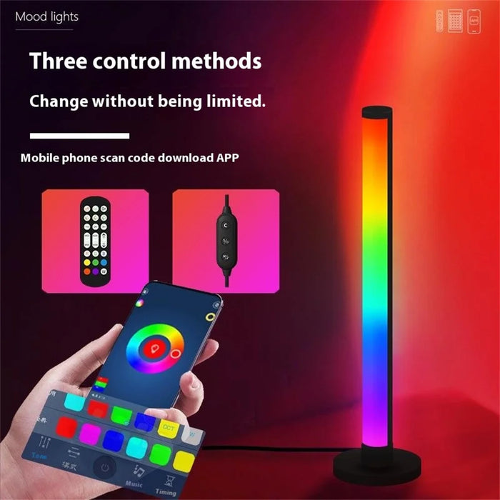 KBB-7 Magic Color RGB Rhythm Pickup Lamp 180 Degree Luminous Desktop Atmosphere Light, Small Size - 4