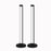 KBB-8 2Pcs Magic RGB Rhythm Pickup Lamp with 1Pc Remote Control 180 Degree Luminous Desktop Atmosphere Light, Small Size - 2