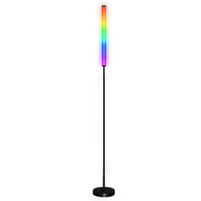 KBB-15 Wall Corner Atmosphere Lamp Sound Pickup Timer RGB Floor Light with Remote - 1