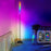 KBB-15 Wall Corner Atmosphere Lamp Sound Pickup Timer RGB Floor Light with Remote - 2