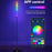 KBB-15 Wall Corner Atmosphere Lamp Sound Pickup Timer RGB Floor Light with Remote - 4