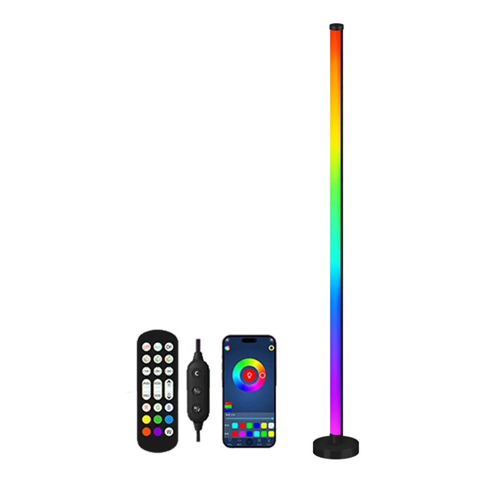 KBB-17 Floor Light 1000+ Lighting Modes RGB Sound Pickup Wall Corner Atmosphere Lamp - 1