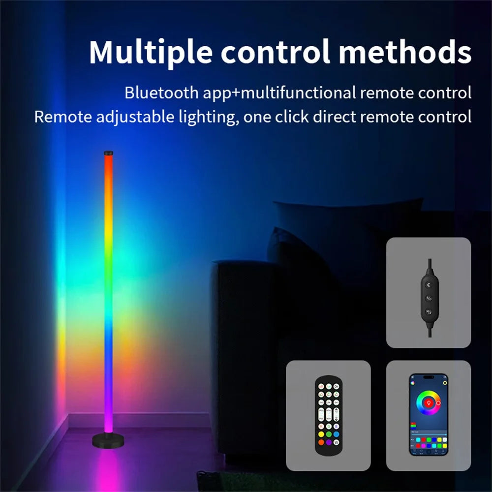 KBB-17 Floor Light 1000+ Lighting Modes RGB Sound Pickup Wall Corner Atmosphere Lamp - 5