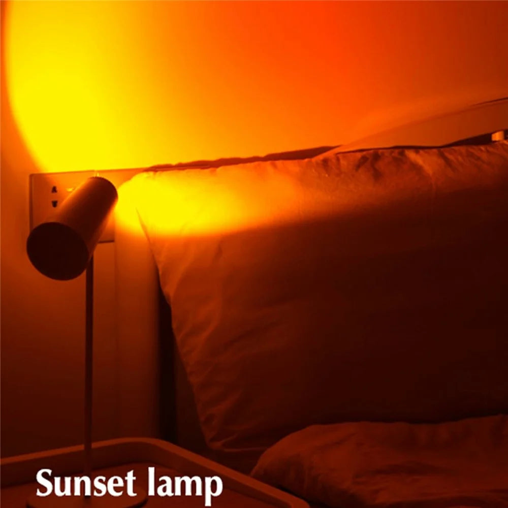 Sunset Table Lamp LED Eye Protection Photo Shooting Atmosphere Night Light - 5