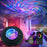 M1 Galaxy Star Projector Light Bluetooth-compatible Speaker Rotating Aurora Night Lamp with Timer - 5