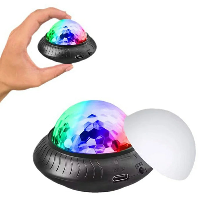 G3 Disco Ball Light Rechargeable Stage Lighting RGB Rotating Atmosphere Party Lamp - 1