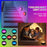 G3 Disco Ball Light Rechargeable Stage Lighting RGB Rotating Atmosphere Party Lamp - 4