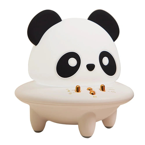 Panda Bluetooth-compatible Speaker Night Light Portable Mini Lamp USB Rechargeable - 1