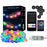 JG-005 10m 50 Leds Smart Programmable String Light RGB Outdoor Patio Camping Ambiance Light - 1