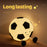Soccer Night Light Touch Sensor Lamp Rechargeable Silicone Nightlight Home Decor - 7