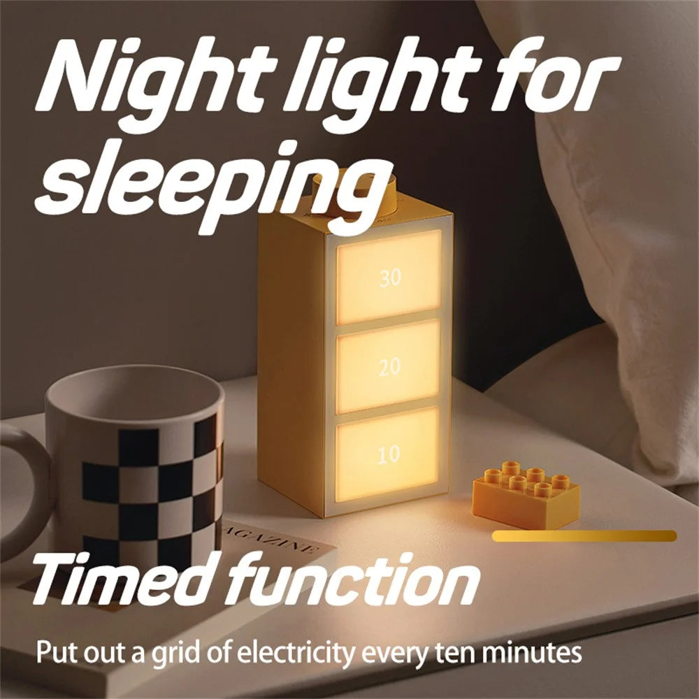 k-1701 Music Rhythm Light RGB Multi Color Table Lamp with Timer Function for Home Bedroom - Red - 4