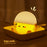 A025 Egg Yolk Silicone Night Light Tap Control USB Rechargeable Bedside Lamp Kids Toy Gift - 2
