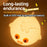 Silicone Night Light Stress Relief Tap Control Cartoon Lamp for Bedside Desktop - 7