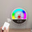RGB Bedside Lamp Remote Control Ambient Light LED Night Light with Digital Clock Display - EU Plug - 1
