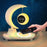 Bluetooth-compatible Speaker Bedside Lamp Colorful Ambient Light Phone Wireless Charger Alarm Clock - 6