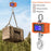LCD Display Digital Crane Scale 1000kg  /  2204lbs Portable Hanging Scale for Industry Construction Outdoor - Orange - 3
