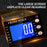 P1 1500kg Digital Hanging Scale Heavy Duty Crane Scale LCD Display Industrial Hook Scale - Orange - 5