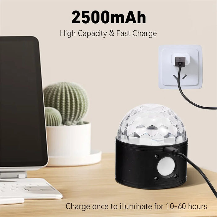 Creative Dual Head Wall Light with Remote Control 3 Color Temperatures Smart Magic Ball Ambient Lamp - 7