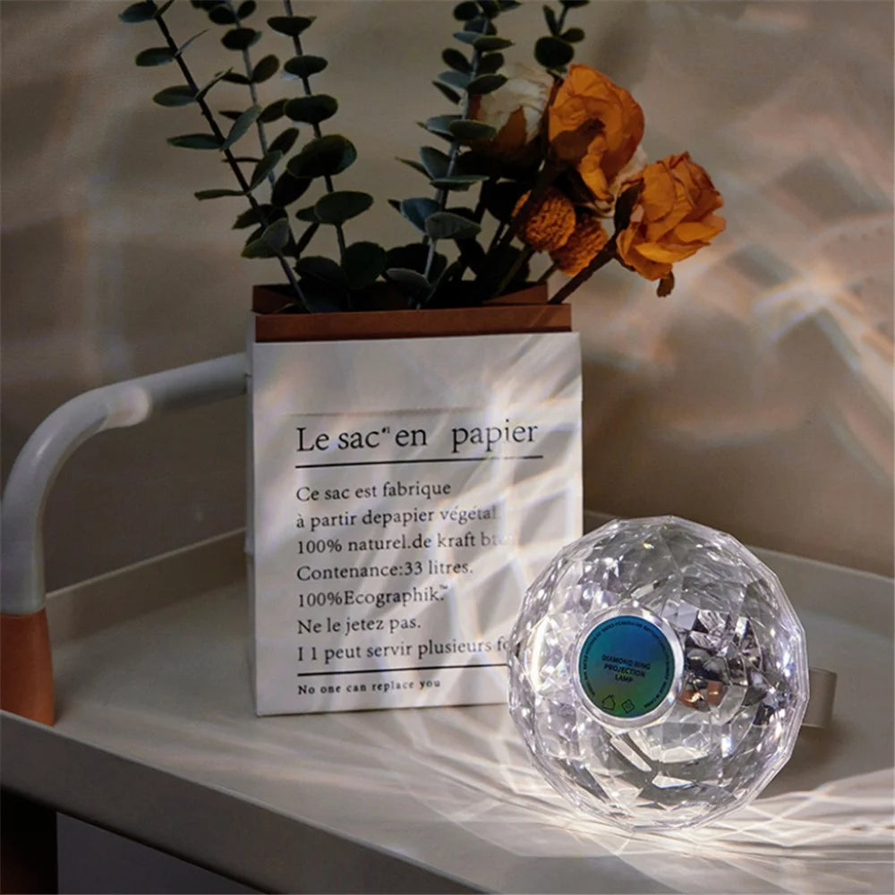 Projection Ring Light Table Decor Ambient Lamp Valentine's Day Gift - 4