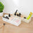 Plastic Socks Storage Box Hollow-out Durable Underwear Organizer Lightweight Desk Holder - Grey - 6