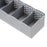 Plastic Socks Storage Box Hollow-out Durable Underwear Organizer Lightweight Desk Holder - Grey - 7