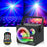Rotating Magic Ball Laser Light RGB LED Strobe Sound Activated Projector Lamp for Bar / KTV / Disco - 1