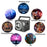 Rotating Magic Ball Laser Light RGB LED Strobe Sound Activated Projector Lamp for Bar / KTV / Disco - 6