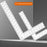 150x100mm Stainless Steel L-Shape Ruler High Precision Woodworking Leather Measuring Tool - 7
