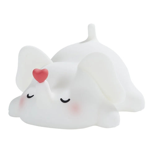 Loving Elephant Silicone Night Lamp For Kids Bedroom Rechargeable Touch Control Light (CE ROHS FCC CPC EN71 Certified) - 1