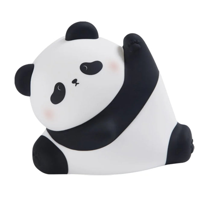 Panda Silicone Night Lamp For Kids Bedroom USB Rechargeable Touch Control Light (CE ROHS FCC CPC EN71 Certified) - 1