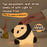 Panda Silicone Night Lamp For Kids Bedroom USB Rechargeable Touch Control Light (CE ROHS FCC CPC EN71 Certified) - 5