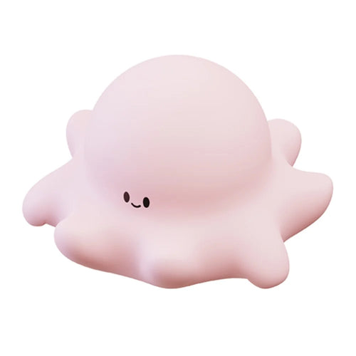 Octopus Silicone Night Lamp For Kids Bedroom USB Rechargeable Touch Control Bedside Light (CE ROHS FCC Certified) - 1