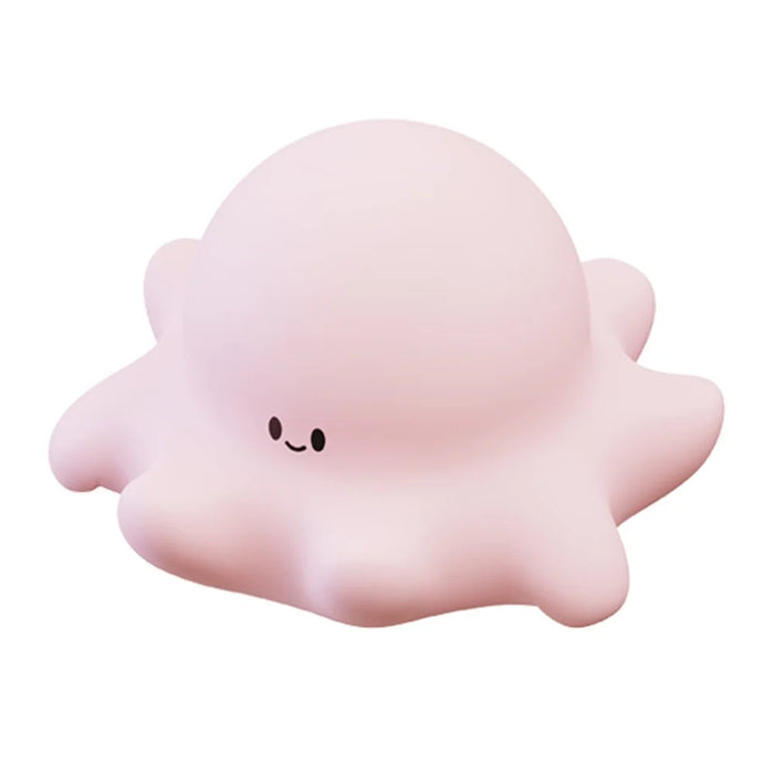 Octopus Silicone Night Lamp For Kids Bedroom USB Rechargeable Touch Control Bedside Light (CE ROHS FCC Certified) - 1