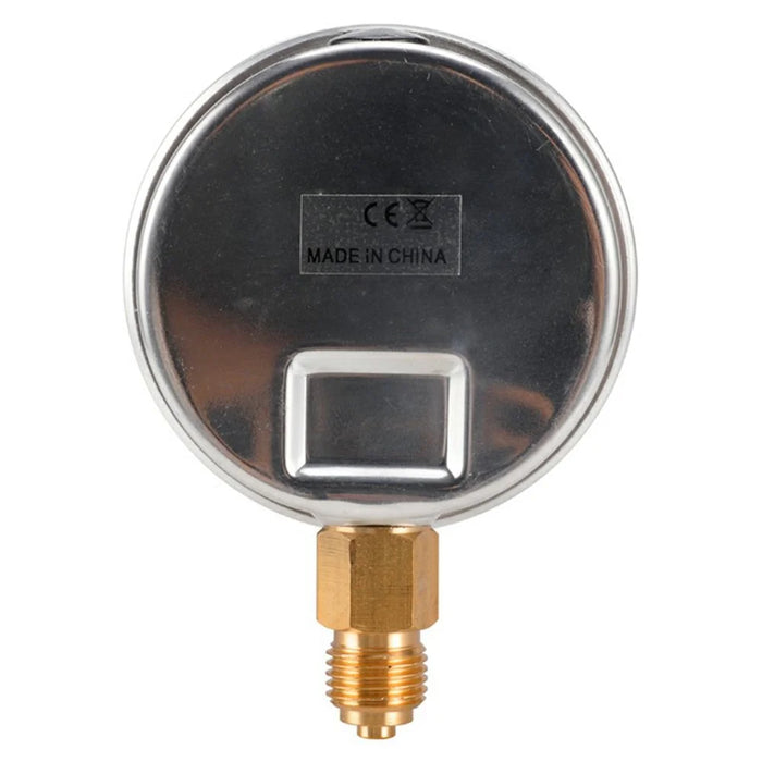 TS-PGGZ604-0bar Hydraulic Water Pressure Gauge Dial Meter High Precision Pressure Measuring Tool - 3