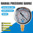 TS-PGGZ604-0bar Hydraulic Water Pressure Gauge Dial Meter High Precision Pressure Measuring Tool - 4