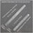 THD 12-inch + 6-inch Stainless Steel Straight Ruler Set Engineering School Office Precision Measuring Hand Tool - 2