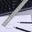 THD 12-inch + 6-inch Stainless Steel Straight Ruler Set Engineering School Office Precision Measuring Hand Tool - 7