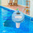 TS-WS-42 Solar Powered Wireless Floating Thermometer for Pool Spa Indoor Outdoor Temperature Meter - 4