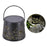 Hollow Flower Bird Pattern Embedded Wine Bottle Light Outdoor Solar Decorative Hanging Atmosphere Lamp - 2