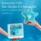 Starfish Ambient Projector Light Home Decor Mood Lamp 7 Ocean Modes USB Rechargeable for Bedroom / Living Room - 3