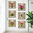 Flower Plant 3D Wall Stickers Living Room Classroom Corridor Background Wall Decor Decals Set - CH39089AB - 2